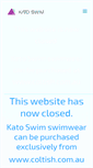 Mobile Screenshot of kato-swim.com